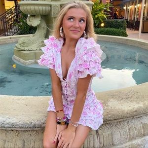 PINK ABBY DRESS💝💝 **BRAND NEW** PERFECT FOR SPRING BREAK!!!! LOVE SHACK FANCYY